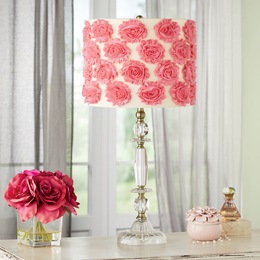 Rose Shade Table Lamp, , large