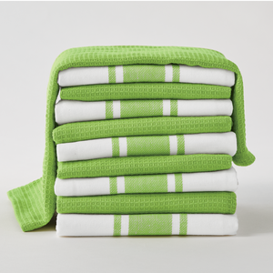 Chef Grade Kitchen Towel Set, Lime, large