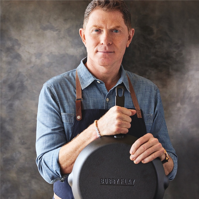 Bobby Flay by GreenPan 12" Cast Iron Fry Pan, , large