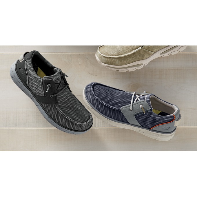 Skechers Men&#39;s Relaxed Fit Morelo - Pastrano Slip-On, , large