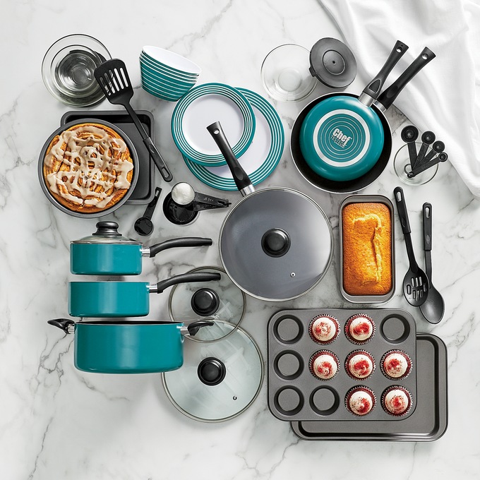 Chef Tested 50-Piece Mega Kitchen Set, , large