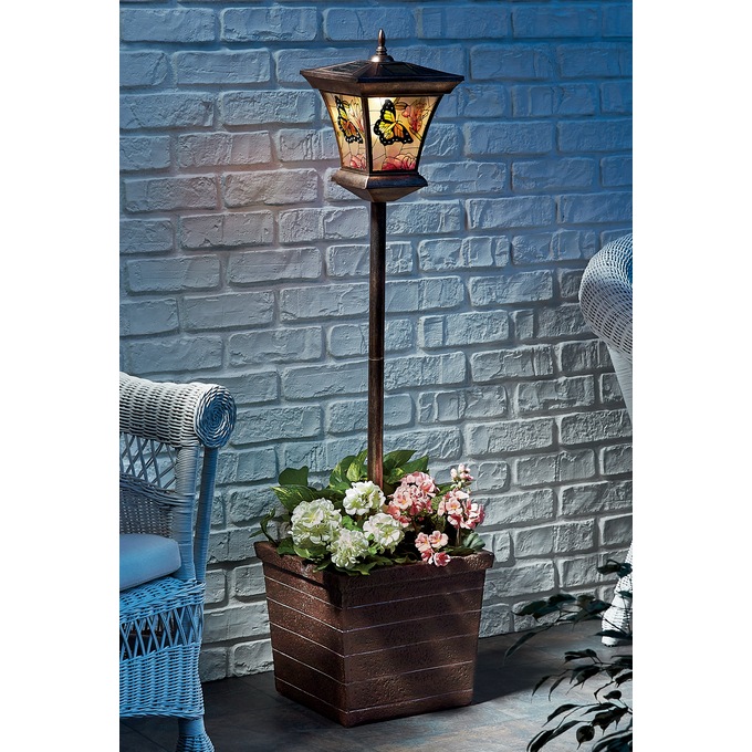 Solar Lantern Planter, , large