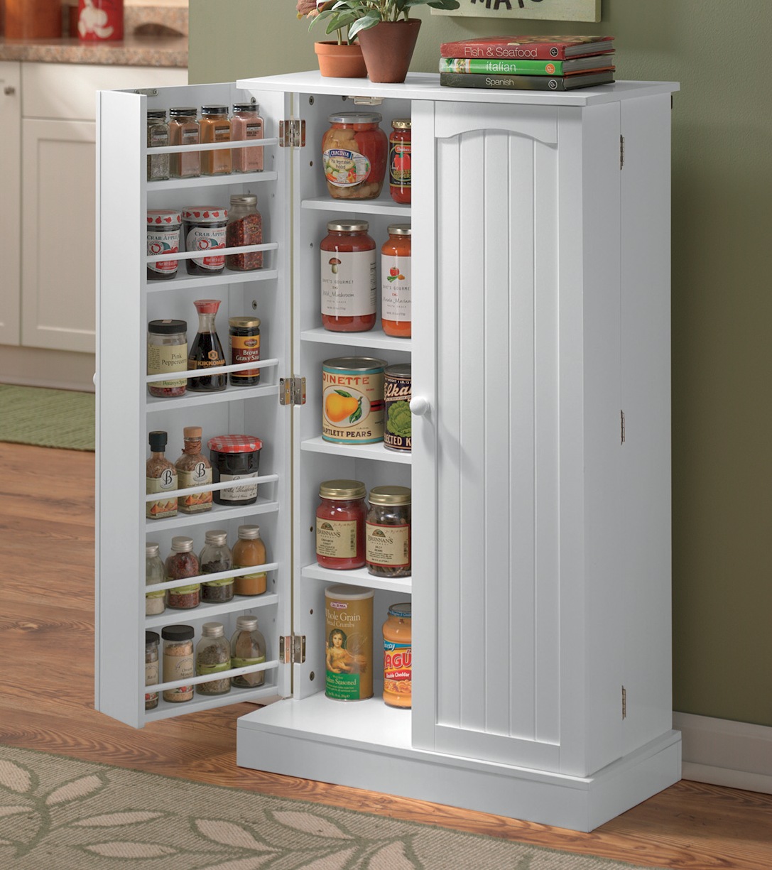 Pantry Cabinet Double Door Top Sellers 56 Off Www Pegasusaerogroup Com