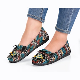 Beaded Moccasin, , large