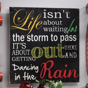Life Wall Plaque, , large