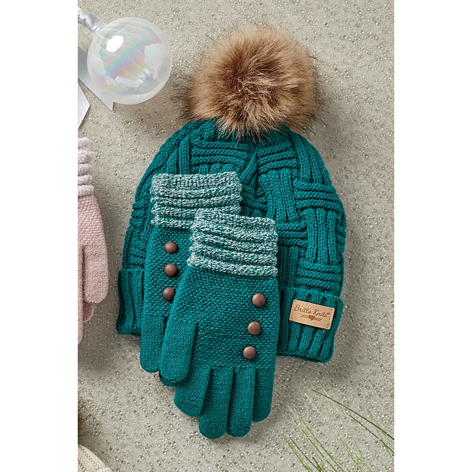 Classic Britt’s Knits Hat and Gloves, , large