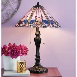 Esme Stained Glass Table Lamp, , large