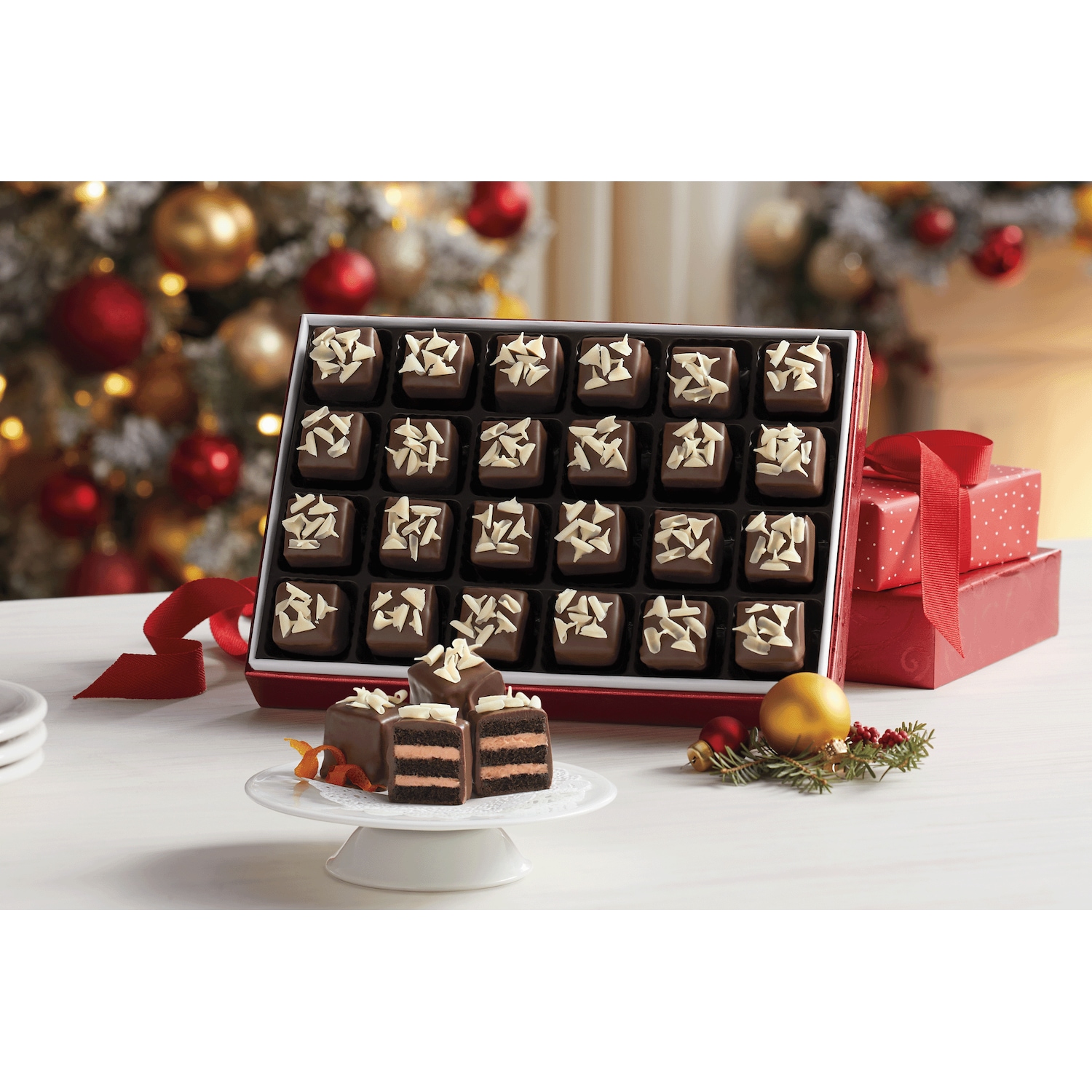 Chocolate Orange Petits Fours | Seventh Avenue