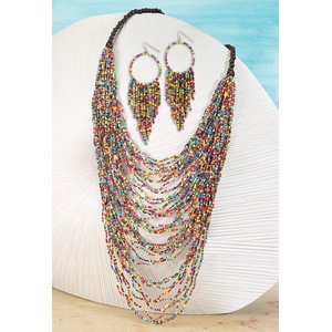 Seed-Bead Necklace, , large