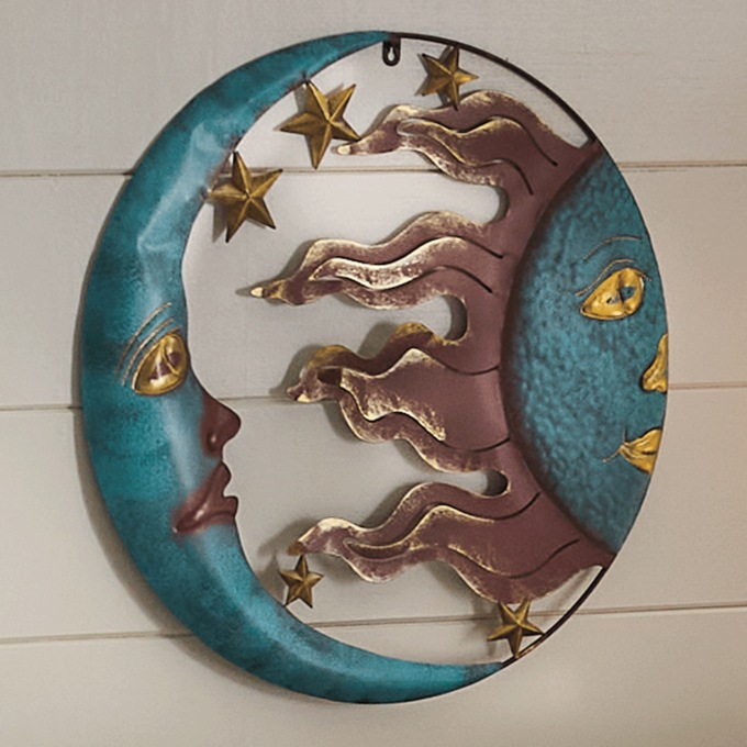 Celestial Moon/Sun Wall Art, , large