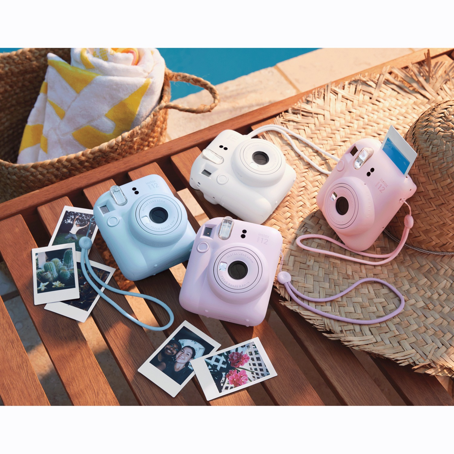 Fujifilm Instax Mini 12 Instant Camera and 60-Pack of Instant Film
