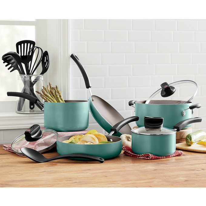 Farberware 14-Piece Smart Control Cookware Set, , large