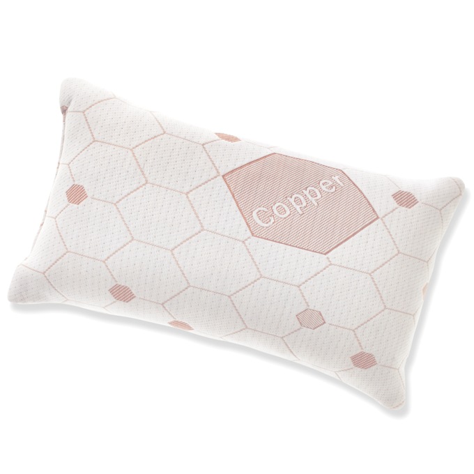 Memory Foam Bed Pillow, Copper, large