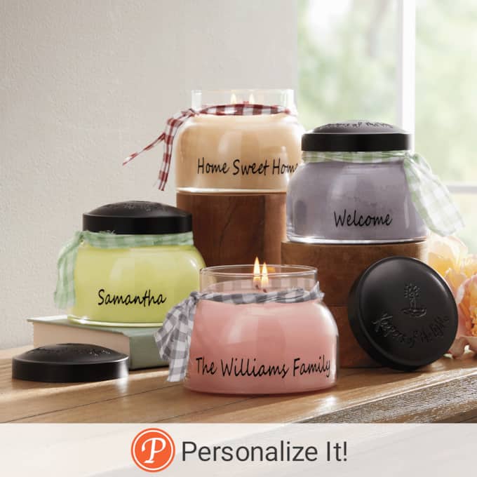 Scented Farmhouse Jar Candle, , large