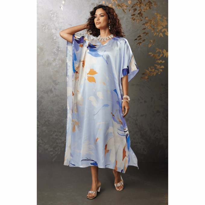 Faux-Pearl Cluster Necklace & Earring Set, , large