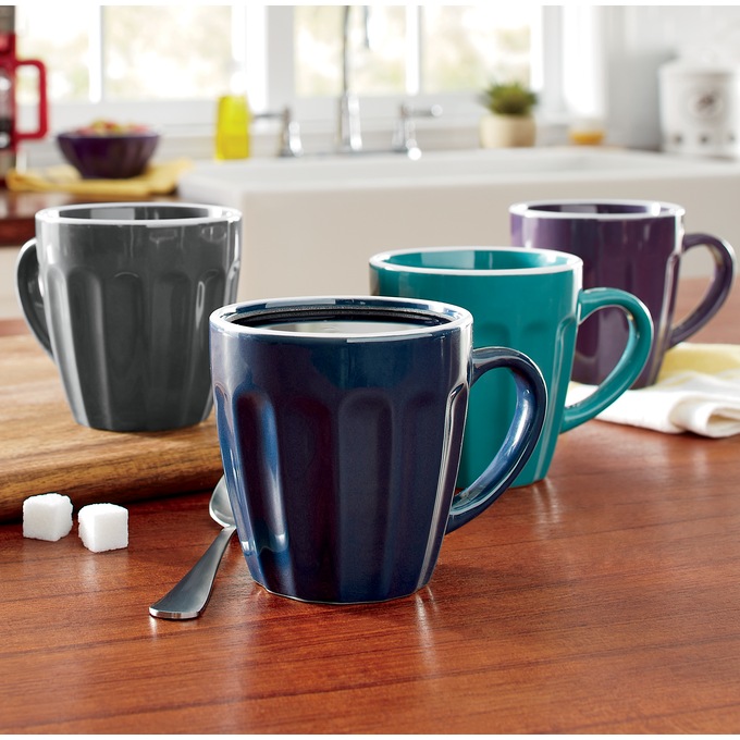 Set of 4 Assorted Mug Set, , large
