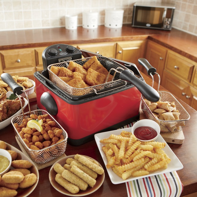Ginny&#39;s Brand Deep Fryer and Set of 3 Filters, , large