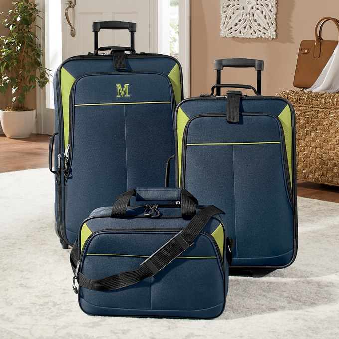 3-Piece Softside Luggage Set, , large