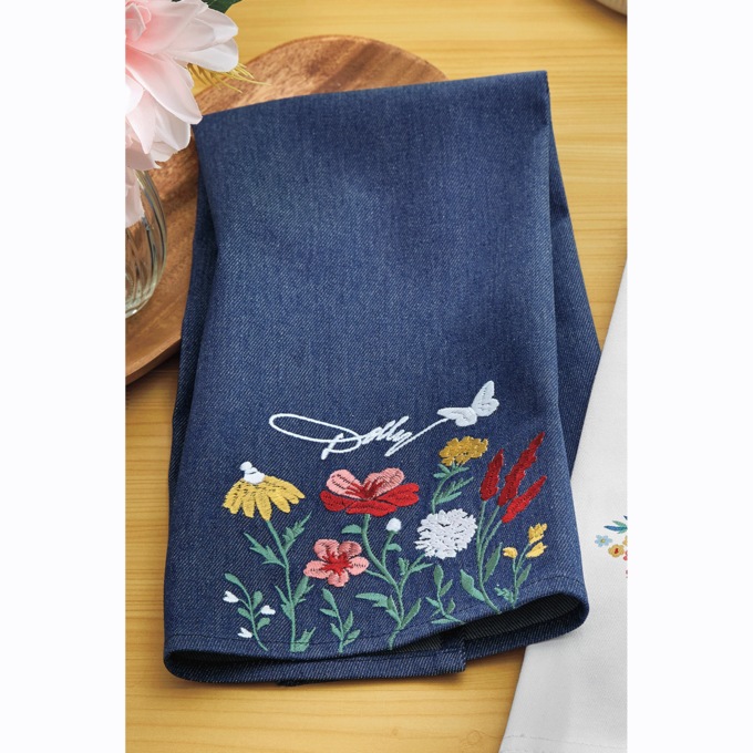 Set of 2 Dolly Parton Kitchen Towels, , large