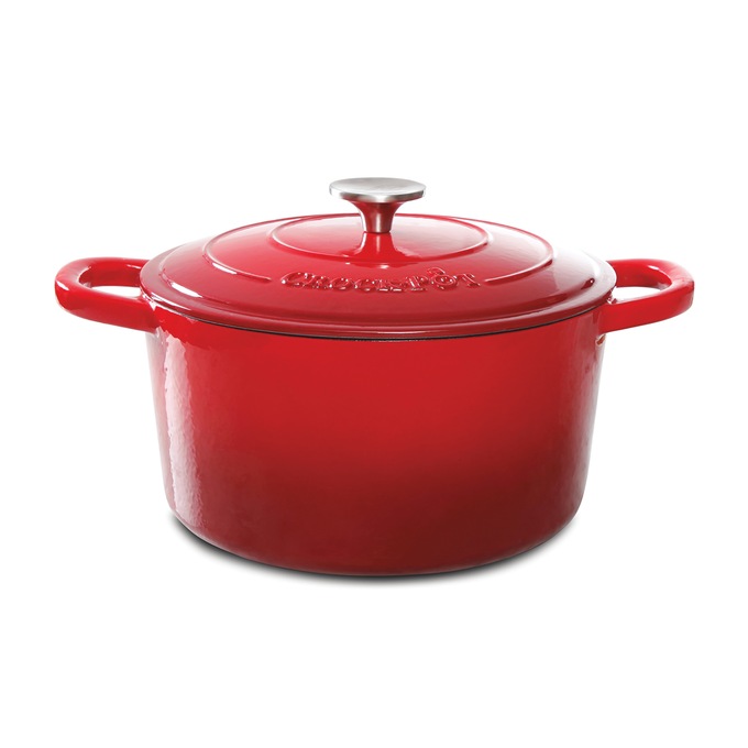 Crock Pot Artisan 5-qt. Enameled Cast Iron Dutch Oven with Lid, , large