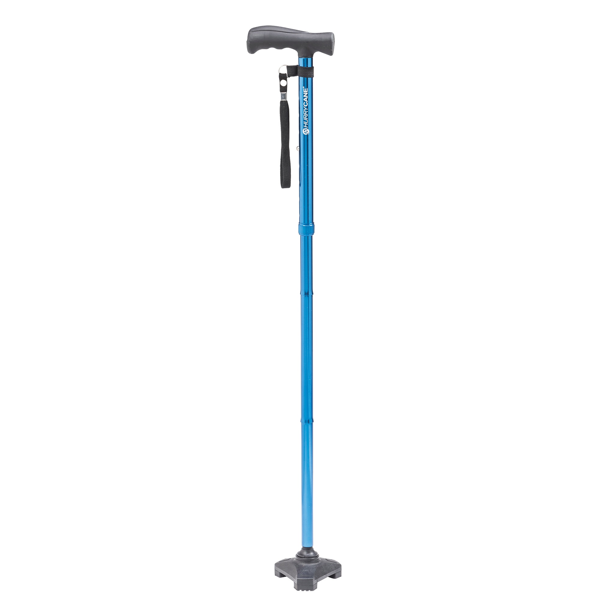 Hurrycane All-Terrain Adjustable Cane, Blue, large