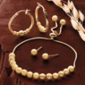 Beaded 2-Pair Earring and Bracelet Set, , large
