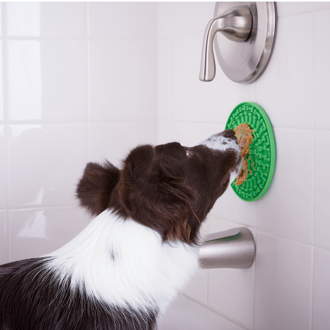 Set of 2 Non-slip Treat Mats with Suction Cup, , large