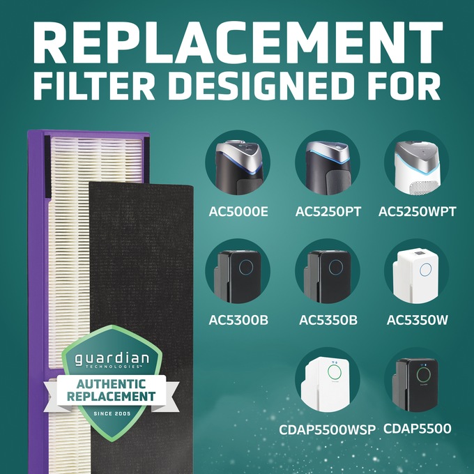 GermGuardian FLT5250PT Pet Pure Replacement Filter, Purple, large