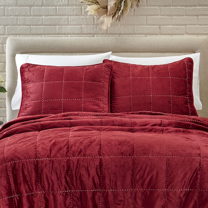 Piper Velvet Sham, , large