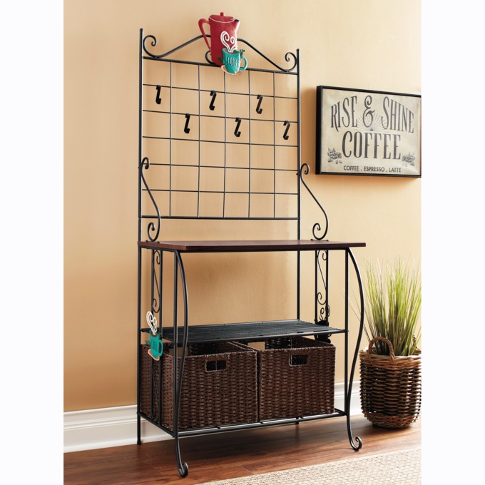 Steaming Coffee Bakers Rack, , large