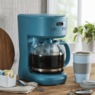 Bella 12-Cup Programmable Coffee Maker, Surf, large