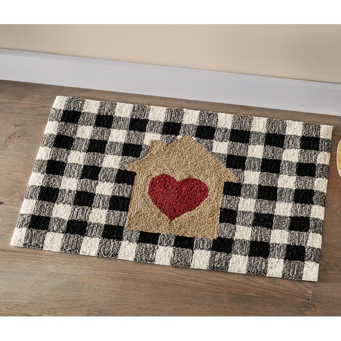 Home and Heart Indoor/Outdoor Mat - 20" X 30", , large