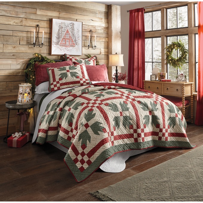 Snowy Cabin Wall Art, , large