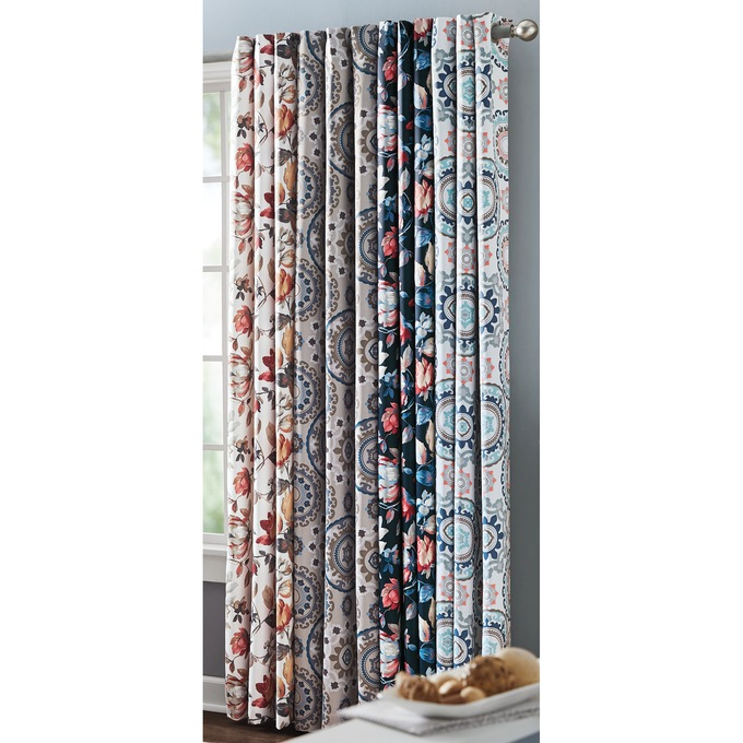 Greenwich Pattern Panels, Stone Floral, large