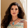 Oval Southwest Necklace and Earring Set, , large