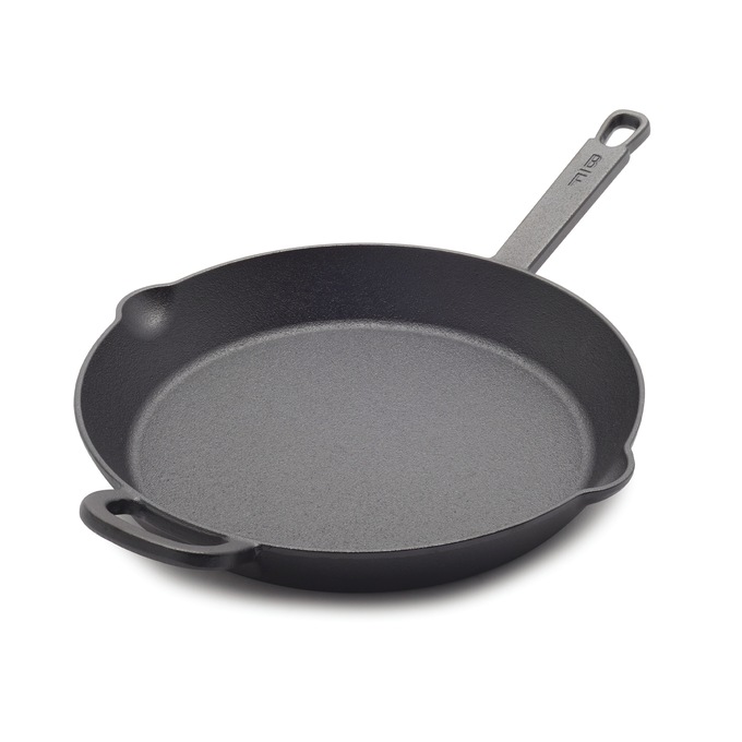 Bobby Flay by GreenPan 12" Cast Iron Fry Pan, , large