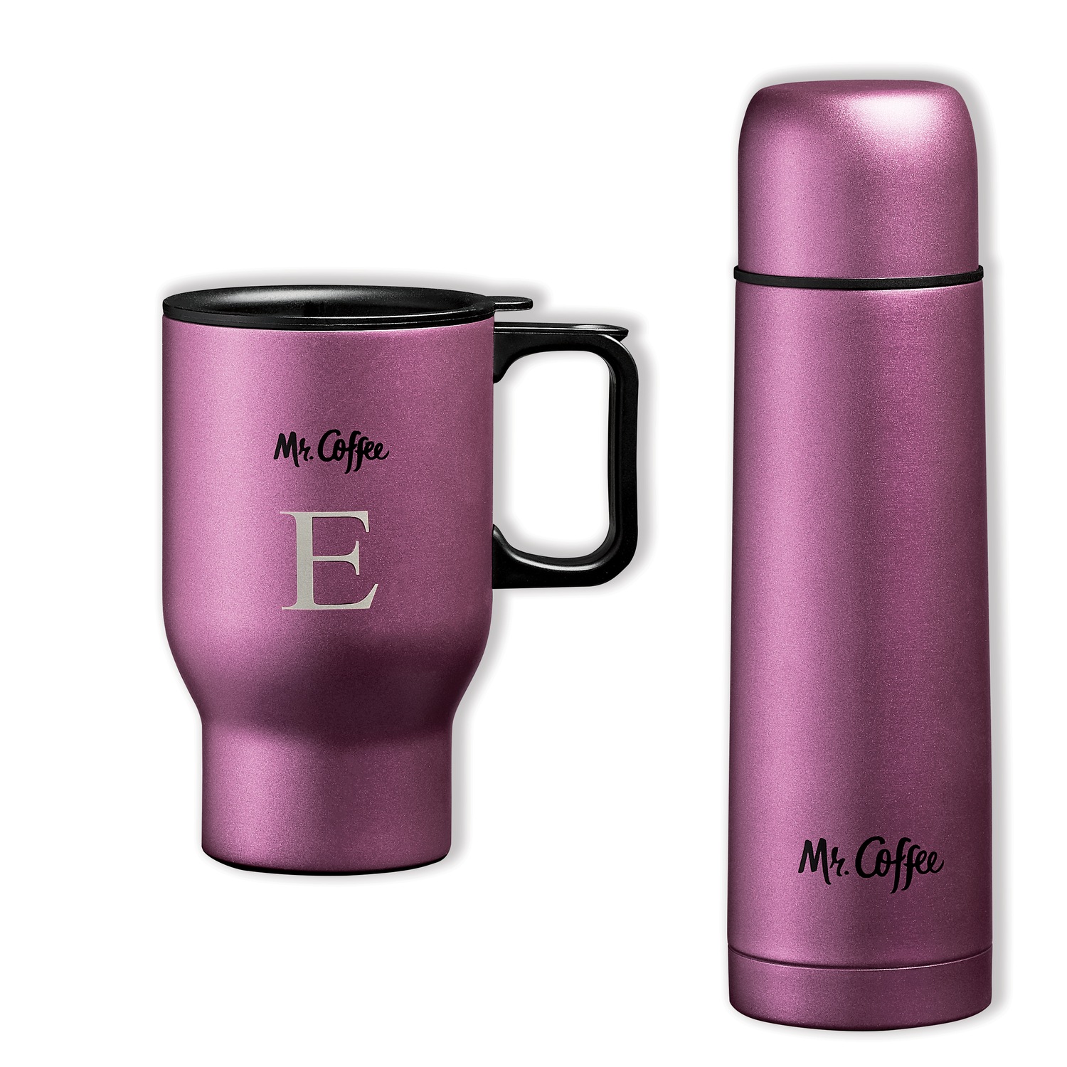 Mr. Coffee 2Piece Thermal & Travel Mug Set Seventh Avenue