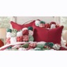 Holiday Puff Christmas Patchwork Standard Sham, , large