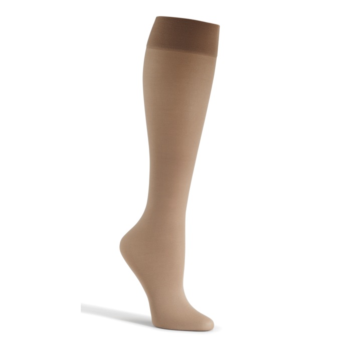 Celeste Stein Light Compression Knee-Highs, Nude, large