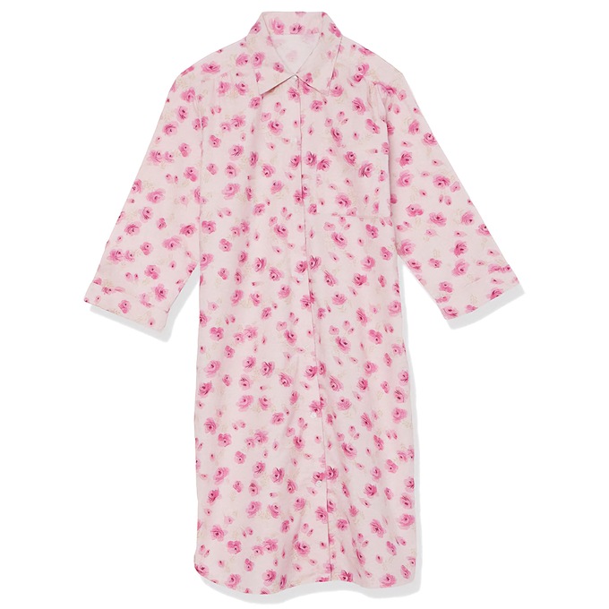 Printed Flannel PJs or Nightshirt, , large