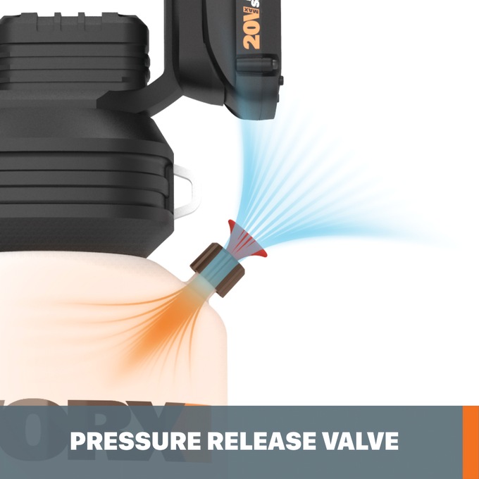 Worx 20V Cordless Lawn Sprayer (Tool Only), , large