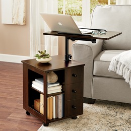 Allen Adjustable Height End Table, , large