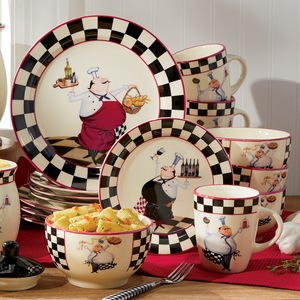 16-Piece Bon Appetit Dinnerware Set, , large