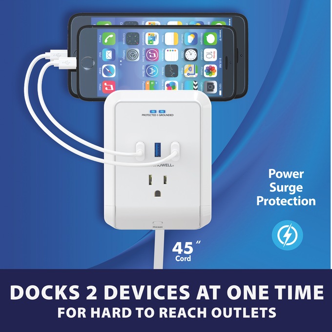 Bell+Howell Power Pro Outlet with Surge Protection, , large