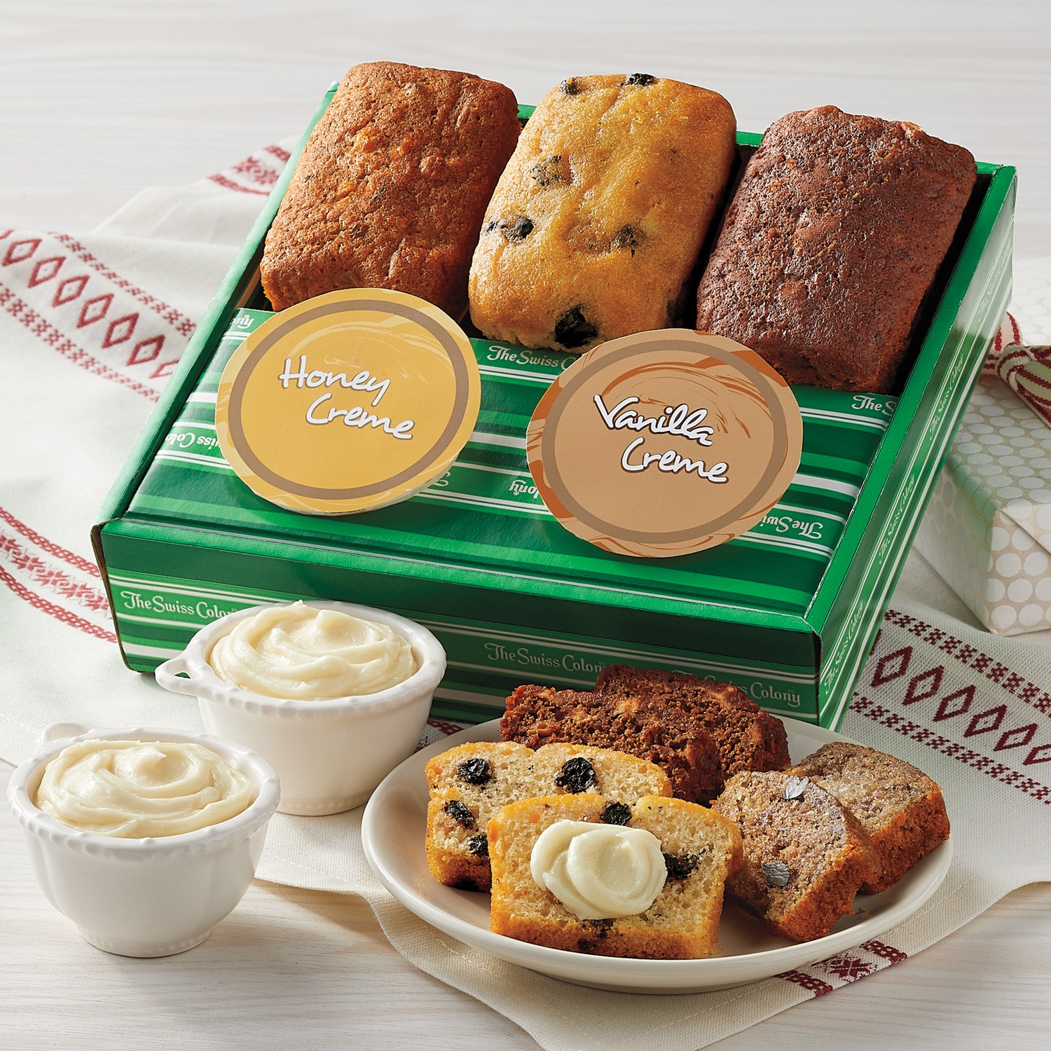 Fruit & Nut Breads and Cremes Gift Assortment | Seventh Avenue