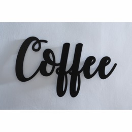 Coffee Cutout Sign, , large