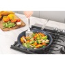 Guy Fieri Flavortown Set of 3 Laser Titanium Fry Pans, Black, large