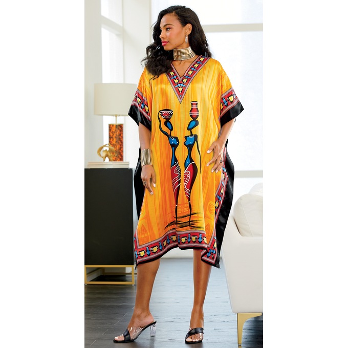 Zaria Short Caftan, , large