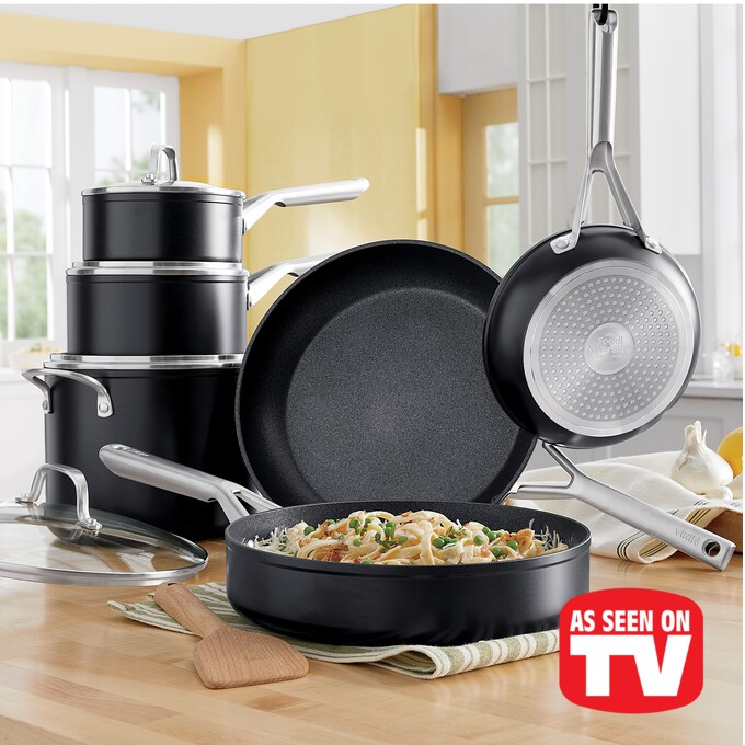 Ninja Foodi NeverStick 10-Piece Cookware Set | Seventh Avenue Ninja Foodi NeverStick 10-Piece Cookware Set | Seventh Avenue