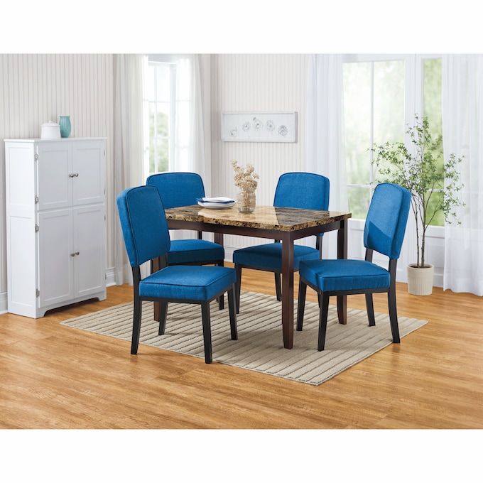 Faux-Marble Dining Table, , large